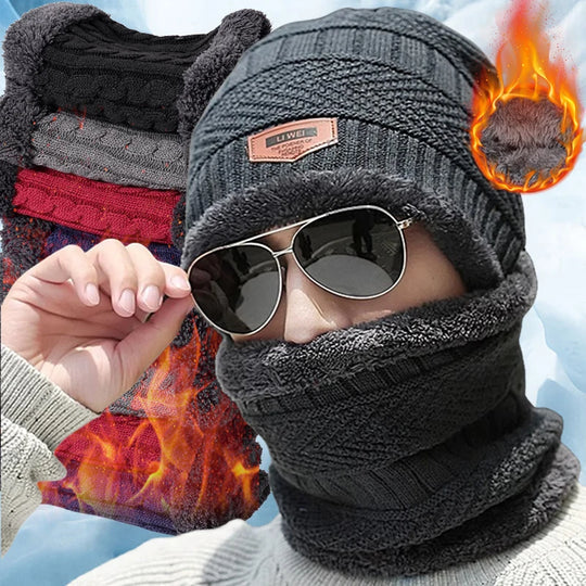 Super Wool Cap and Neck Warmer set