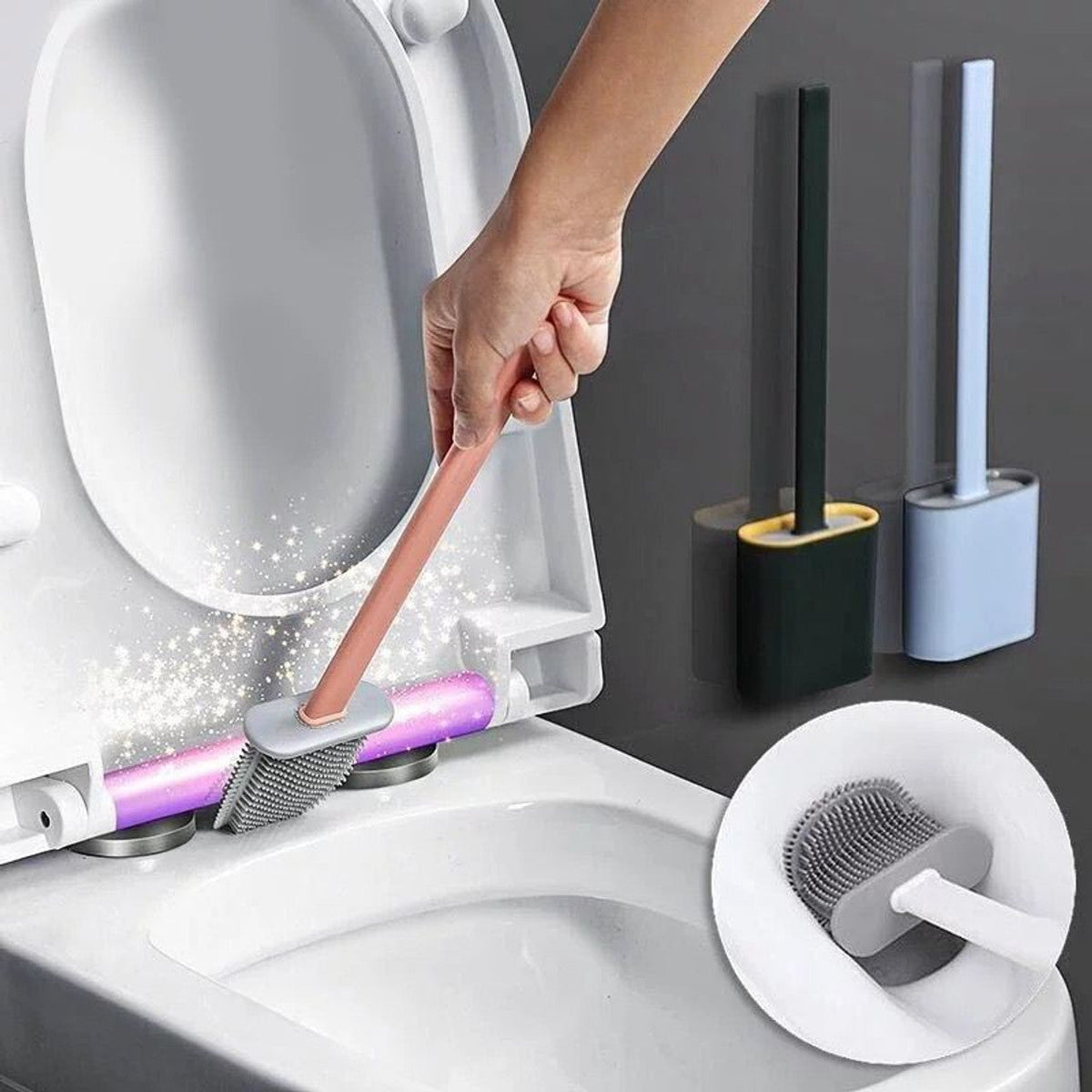 Deep-cleaning Toilet Brush