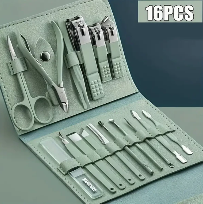 16 Pcs Portable Nail Care Set